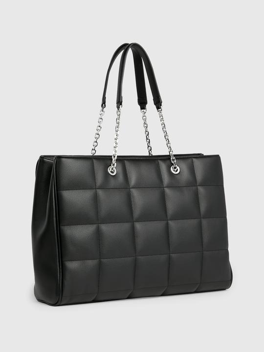 Actual product image Calvin Klein Ladies' shopper handbag with square quilt chain
