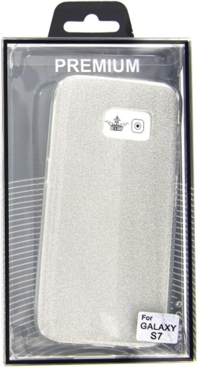 Produktbild OEM TPU Case Glitter Samsung Galaxy S7 silber (Samsung Galaxy S7)