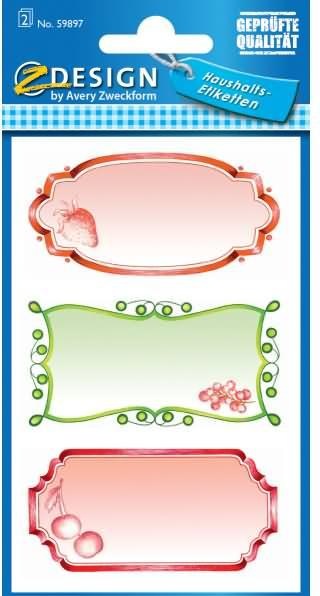 Image du produit Z-Design Etiquettes pour confiture