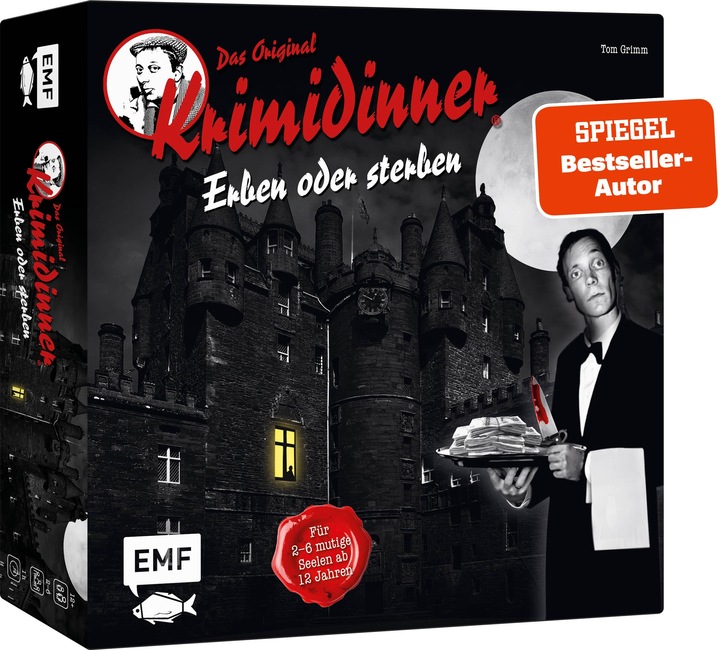 Produktbild Erben oder Sterben – Das offizielle Spiel zum Original Krimidinner (Deutsch)