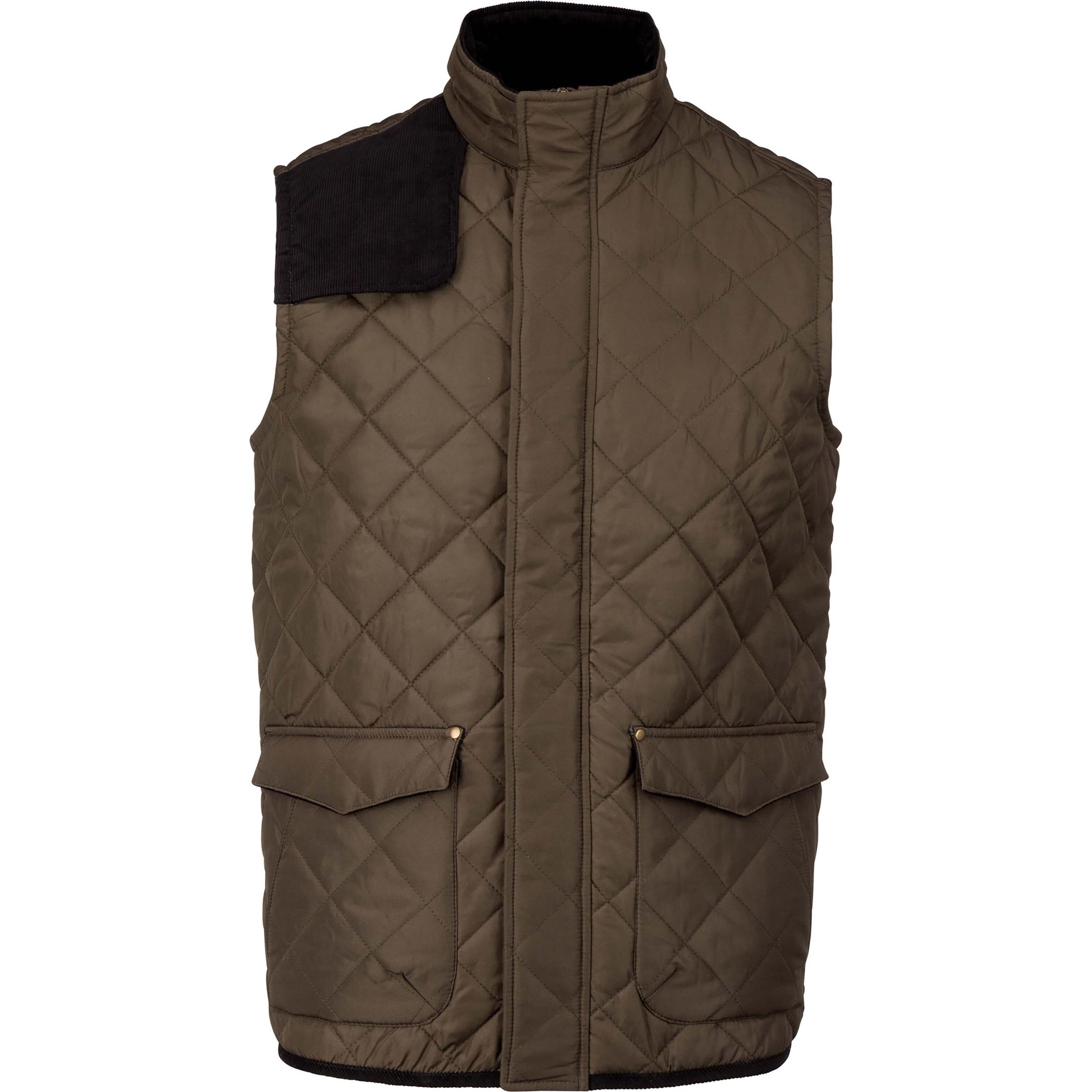 Kariban, Herren, Jacke, Matelassé (XL), Grün, XL