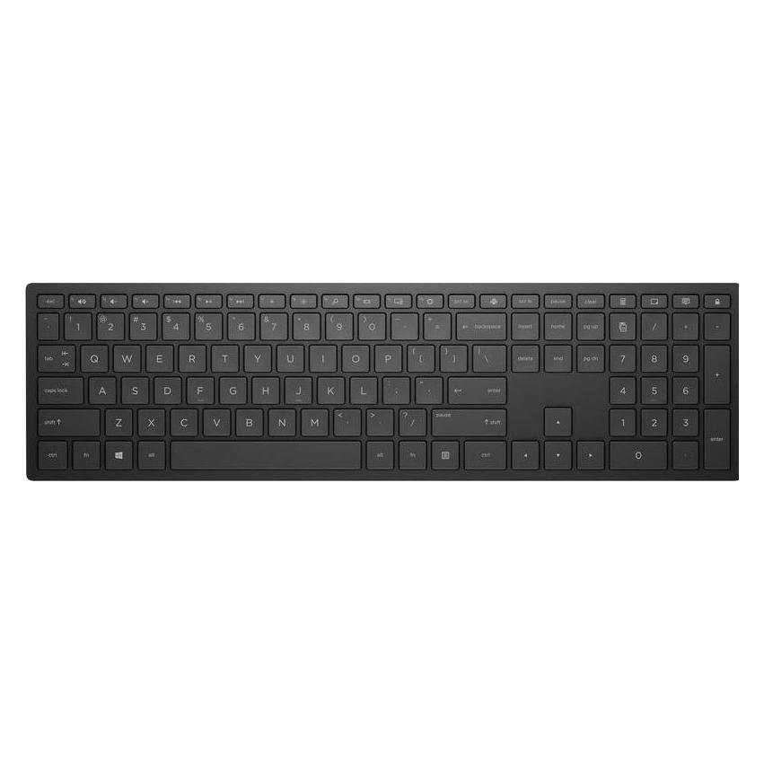 HP Pavilion 600 (DE, Kabellos), Tastatur, Schwarz