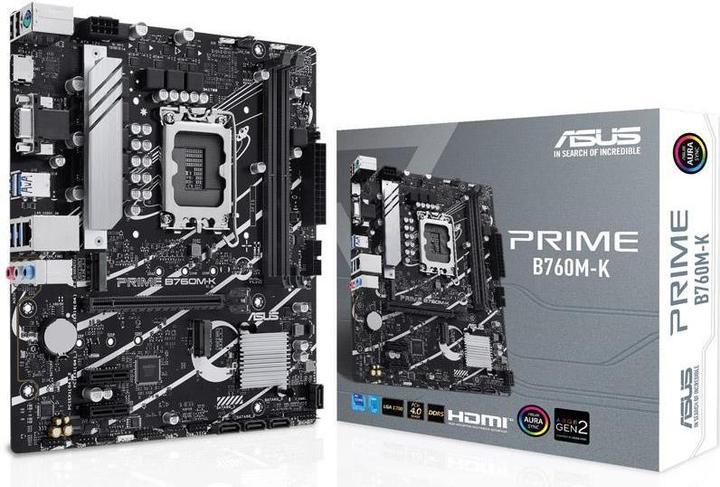 Produktbild ASUS PRIME B760M-K (LGA 1700, Intel B760, mATX)