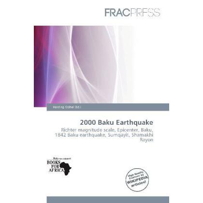 2000 Baku Earthquake, Fachbücher