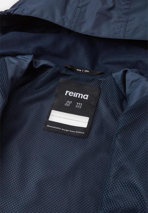 Actual product image Reima tec Kids Rain Jacket Soutu Navy (110)