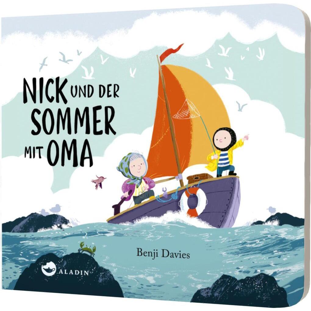 Thumbnail - Nick und der Sommer mit Oma, Kinderbücher von Benji Davies, Johanna Hohnhold