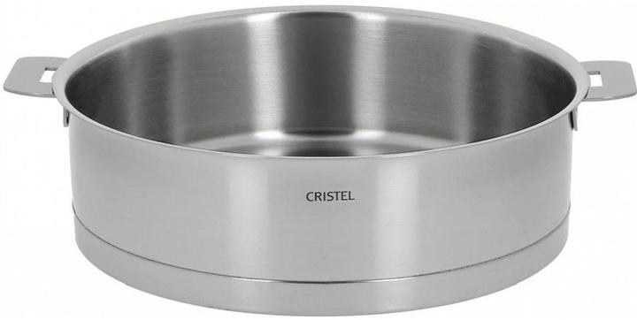 Cristel Strate Amovible casserole Ø26cm (26 cm, Casserole + Stewpot, Aluminium, Stainless steel)