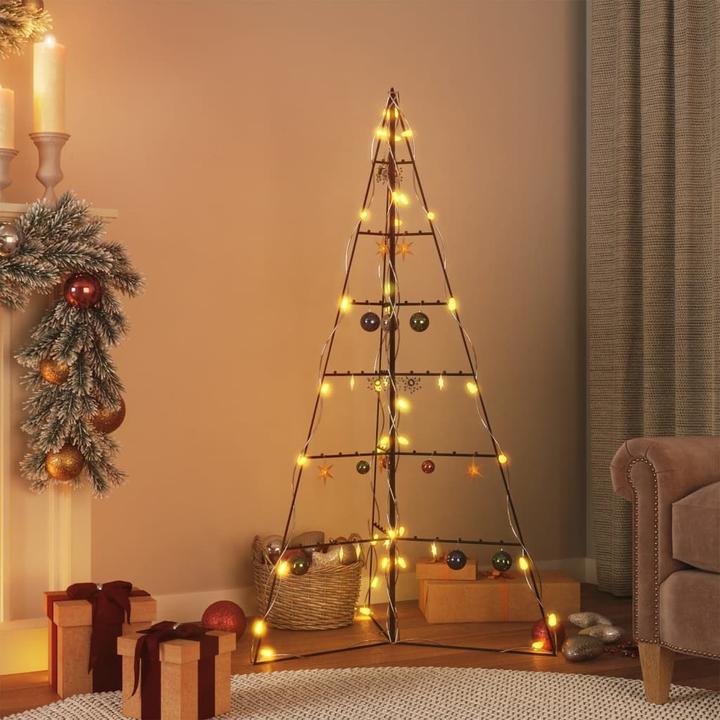 Produktbild vidaXL Metall-Weihnachtsbaum (140 cm)