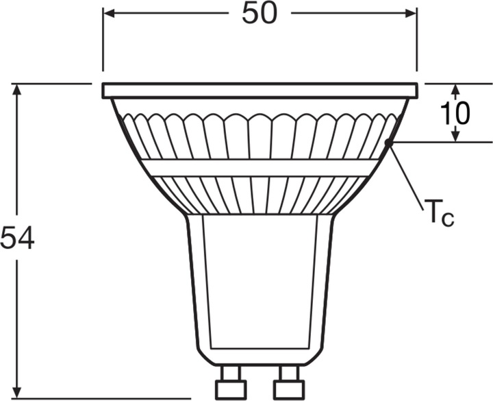 Produktbild Osram Reflektor (GU10, 6 W, 575 lm, 1 x, F)