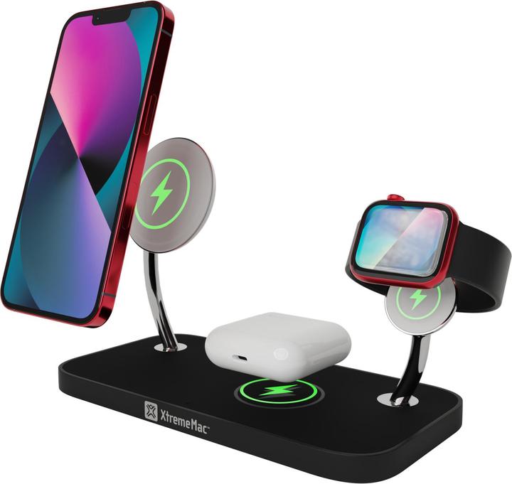 Produktbild XtremeMac 3N1 Wireless Charging Dock (25 W)
