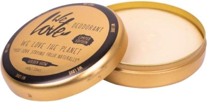 We Love The Planet We Love Déodorant naturel Crème déodorante Golden Glow 40G (Crème, 48 ml)
