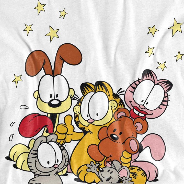 Actual product image Garfield Unisex Adult Friends Are Best T-Shirt (M)