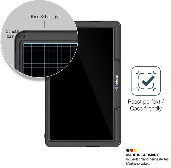 Actual product image Dipos Anti-Shock Screen Protector Clear