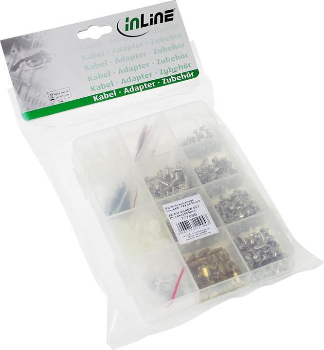 Produktbild InLine PC-Schraubenset, 550-teilig