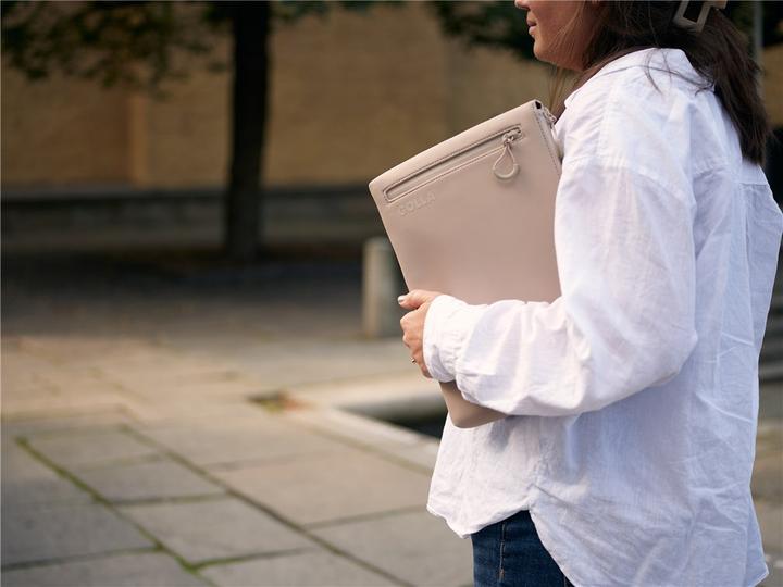 Immagine prodotto Golla Custodia per laptop da 13 pollici, crema (13", Lenovo, CV, Dell, ASUS, Apple)