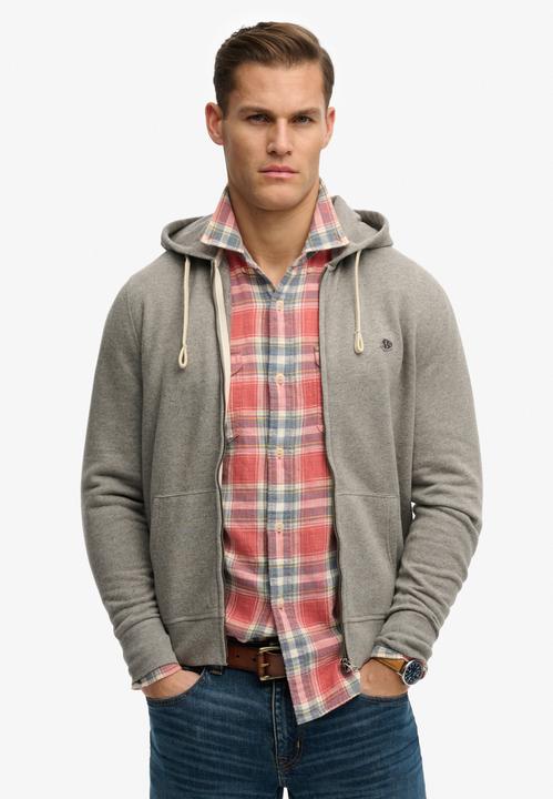 Produktbild Superdry Kapuzenpullover mit Reissverschluss und Monogramm (S)