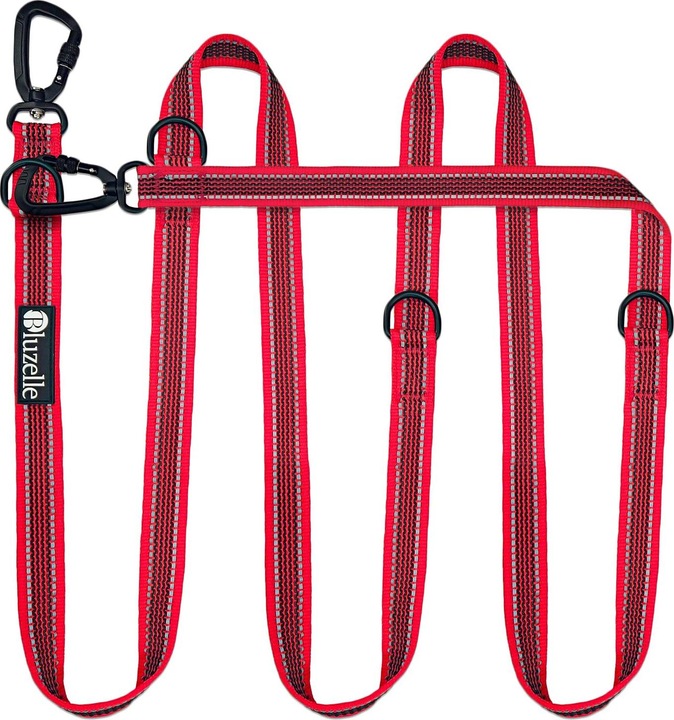 Immagine prodotto Bluzelle Linea doppia (XL, Cane, Passeggiare)