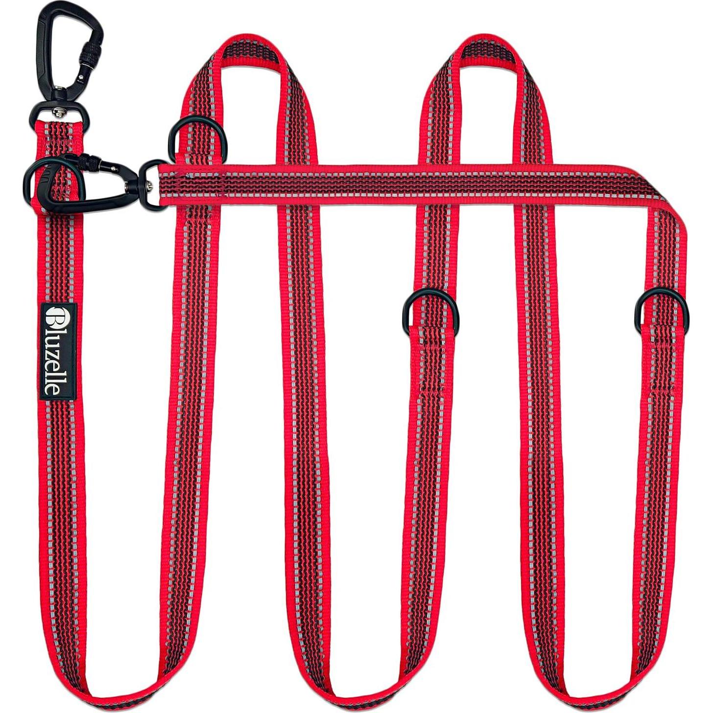 Thumbnail - Bluzelle Doppelleine (XL, Hund, Spazieren), Halsband + Leine