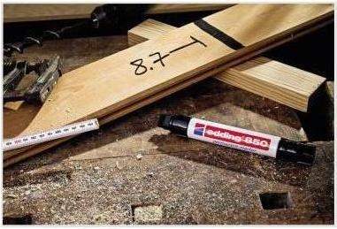 Actual product image Edding 850 Permanent marker (Black, 16 mm, 1 x)