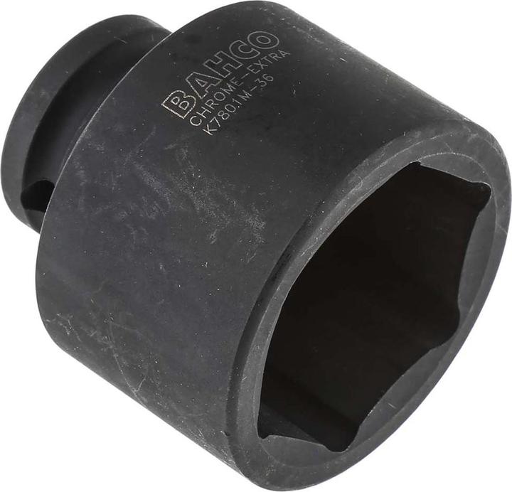 Produktbild Bahco 1/2" Kraft-Steckschlüssel-Einsatz, Sechskant, 36 mm, phosphatiert (36 mm)
