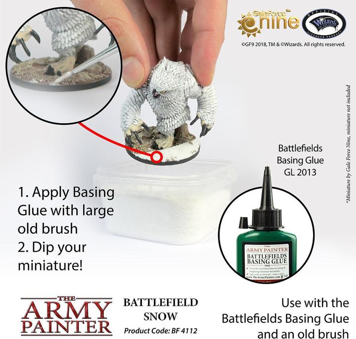 Produktbild Army Painter ARM04112 - Battlefield Snow/Schnee (GB)