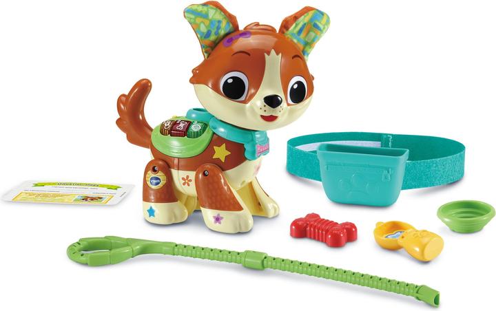 Actual product image VTech 80-552564 Run-with-me doggie baby toy, colourful