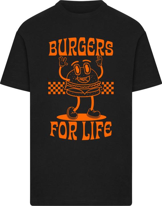 Produktbild Merchcode Burgers For Life Tee - 198449 (S)