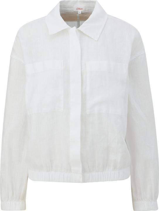 Produktbild s.Oliver Bluse Blusenjacke aus Leinen (48)