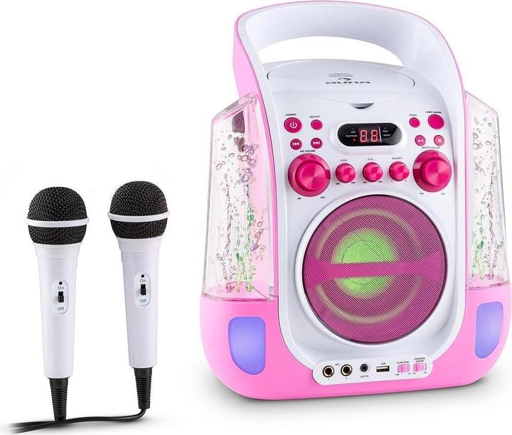 Image du produit Auna Système karaoké, rose