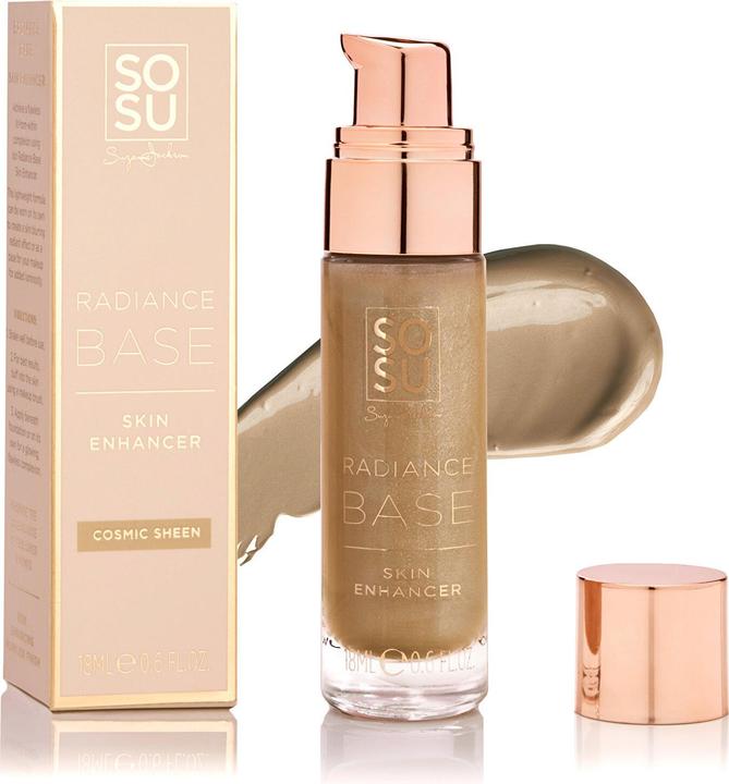 Produktbild Sosu Cosmetics - Brightening base for make-up (Radiance Base) 18 ml - Shade: Glow (Glow)
