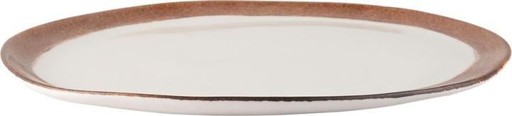 Stamperia Bertozzi Ø 20 cm Frühstücks- / Dessertteller Bordo braun (1x, 20 cm)