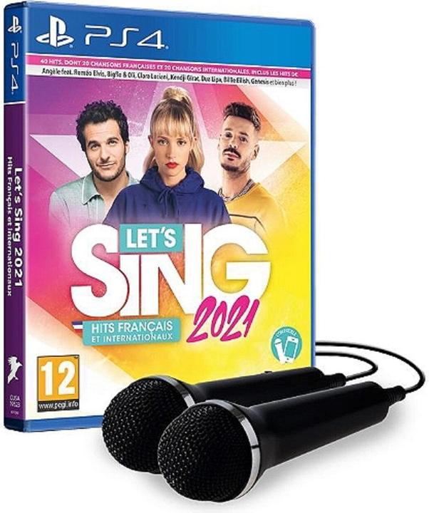 Image du produit Ravenscourt Let's Sing 2021 Hits français et internationaux + 2 Mics (PS4, FR)