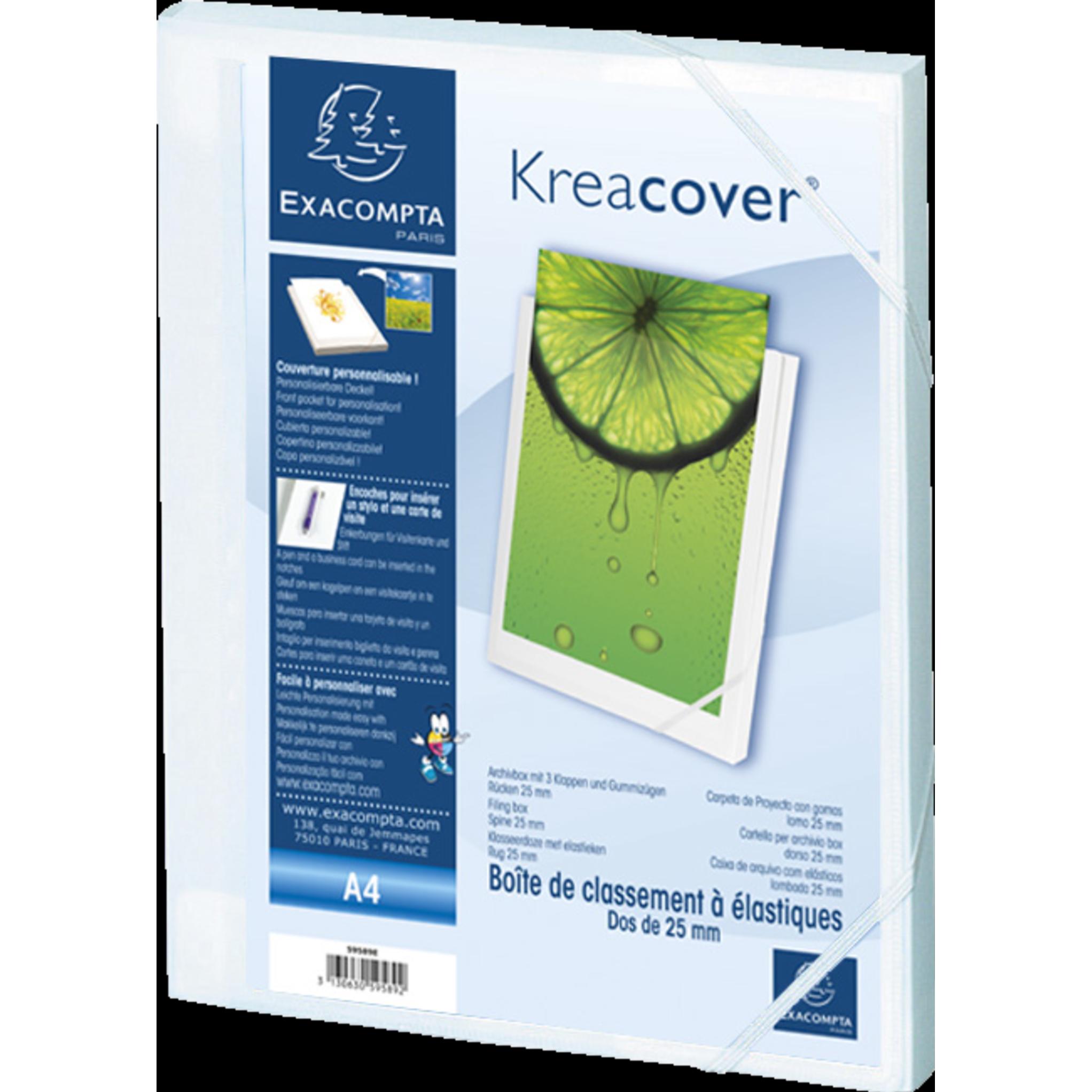 Exacompta, Dokumentenablage, KREACOVER - Archivboxen (A4)