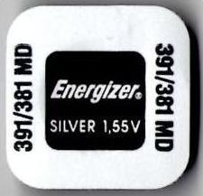 Image du produit Energizer 391/381 (1 pcs, Spécifique à l'appareil, 50 mAh)