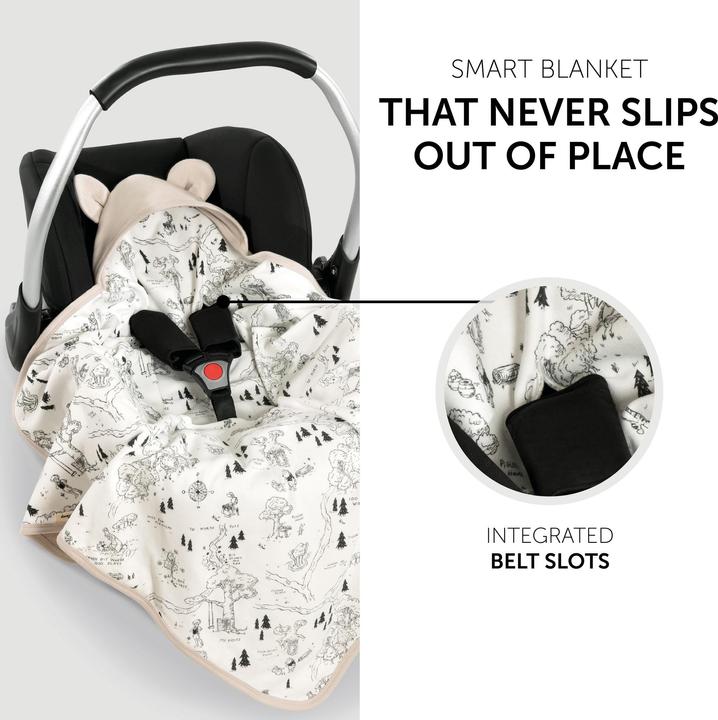 Actual product image Hauck Snuggle N Dream Winnie the Pooh Beige