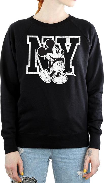 Immagine prodotto Disney Mickey Mouse NY Kicking Felpa Donna (L)