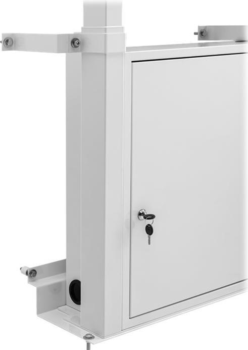 Actual product image Hagor Wall Lift Pro Light III Flip, 45 kg, 139.7 cm (55"), Height adjustment, Grey