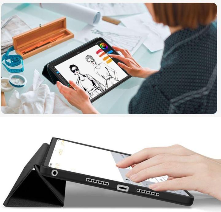 Produktbild Tech-Protect SmartCase Stiftetui für Lenovo Idea Tab 11.0 TB-336, Schwarz (Lenovo Idea Tab)