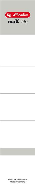 Actual product image Herlitz 5966056 self-adhesive label (e)