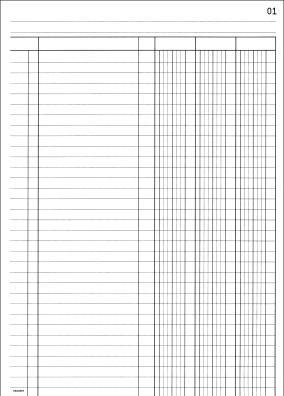Produktbild Favorit Durchschreibebuch Kolonnen (2 x)