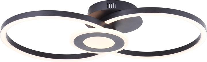 Immagine prodotto Brilliant BRE-Light Bray Plafoniera LED 52x30cm metallo nero/plastica 24 W LED in (2900 lm)