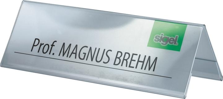 Image du produit Sigel Présentoir de table Forme du toit (190 x 60 mm)