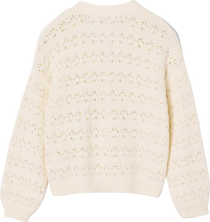 Image du produit Vertbaudet Cardigan aus Ajourstrick Mädchen (128)