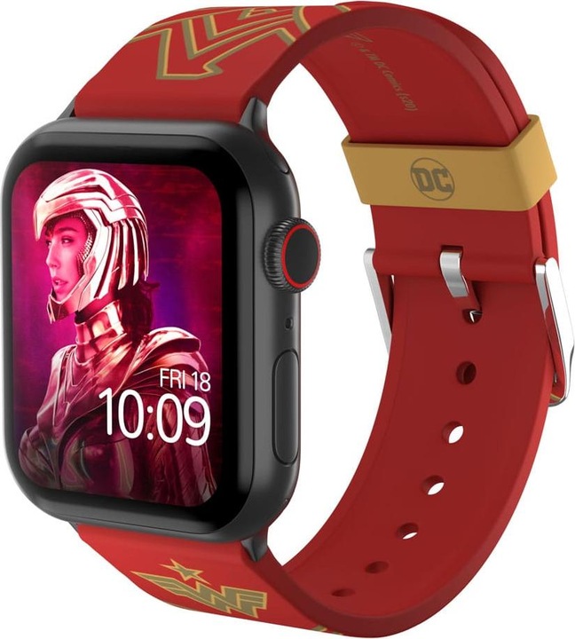 Image du produit Moby Fox DC Comics bracelet pour smartwatch Wonder Woman 1984: Crimson Armor (Silicone, Montre Apple, Android)