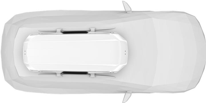 Produktbild Thule Dachbox Motion 3 XL White Glossy (500 l)