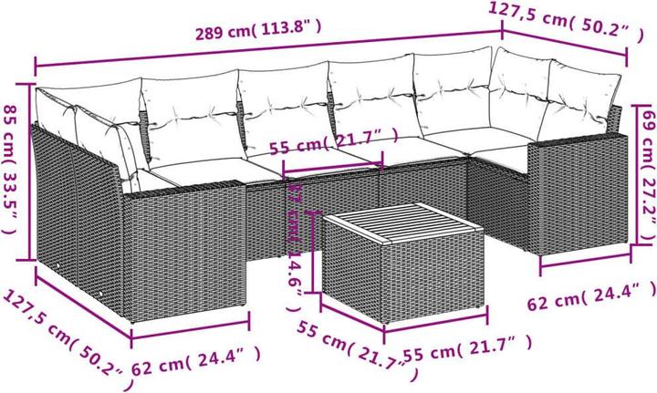 Produktbild vidaXL Alexis