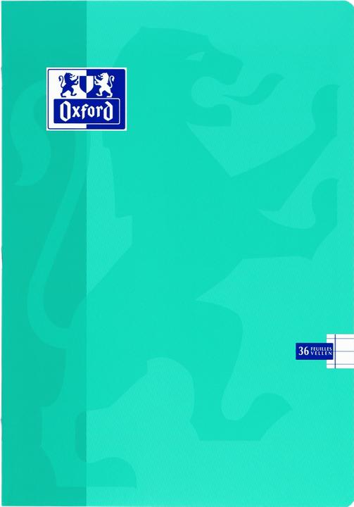 Image du produit Oxford Cahier d'école (A4, À rayures, Couverture rigide)