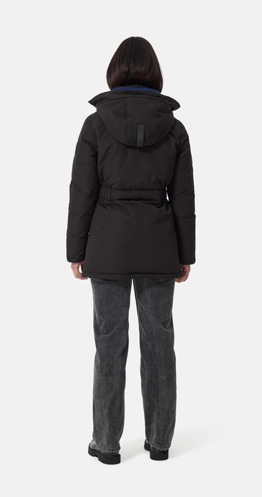 Produktbild Cash-Mere Daunenparka Mantel mit Kapuze und Kaschmirfutter (S)