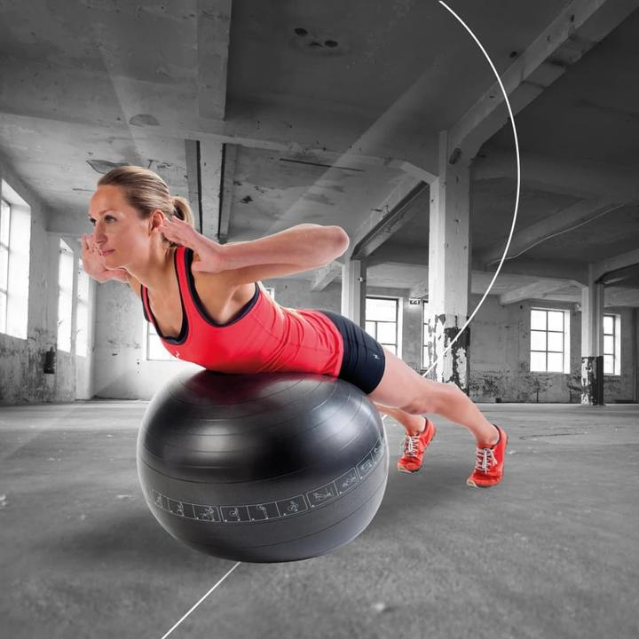 Image du produit Pure2improve 2Improve P2I200080 Exercise Ball, 75 cm, Juodas, PVC (75 cm)