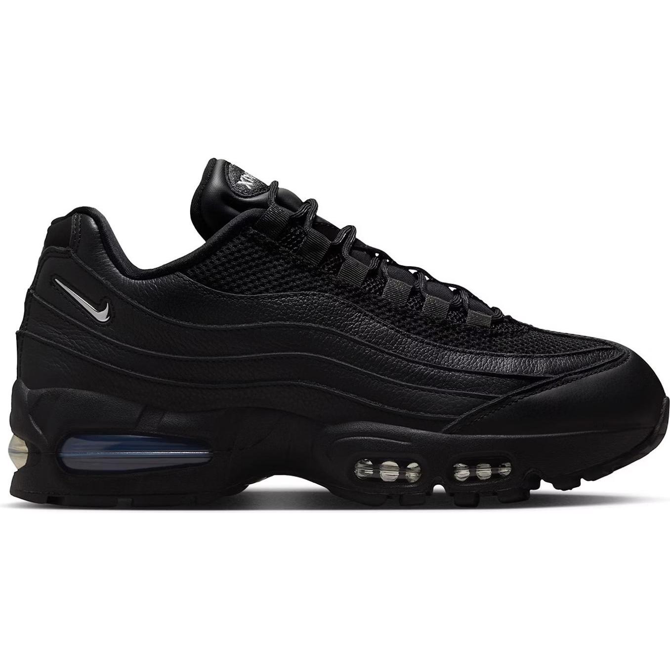 Nike, Donne, Sneaker, Air Max 95 Big Bubble Black Jewel Swoosh (Women's), Nero, Grigio, (38)